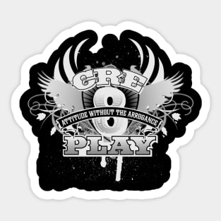 Cre8Play Attitude without the arrogance Sticker